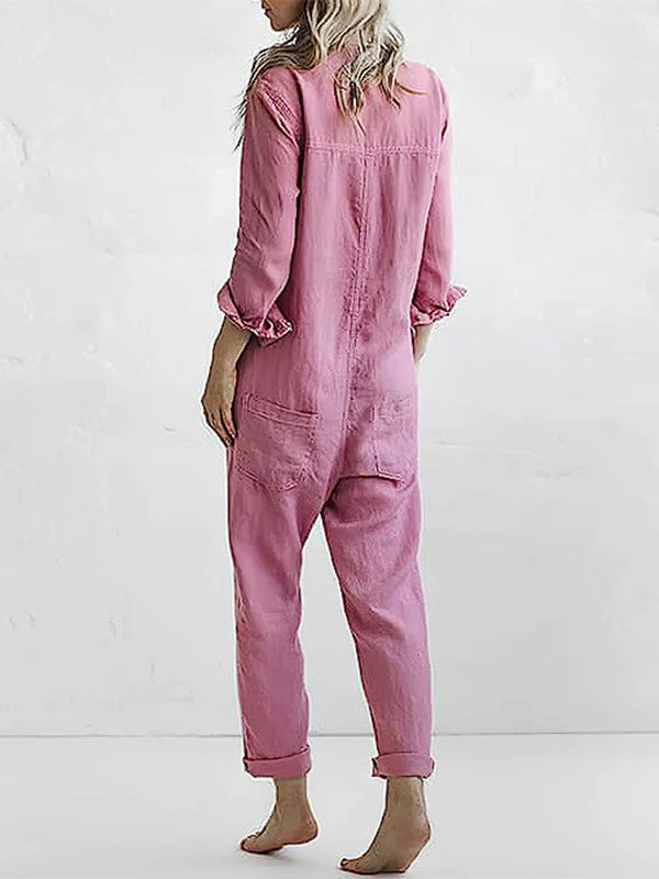 Heidi-Mode | Bequemer Jumpsuit mit Taillengürtel - Image 3