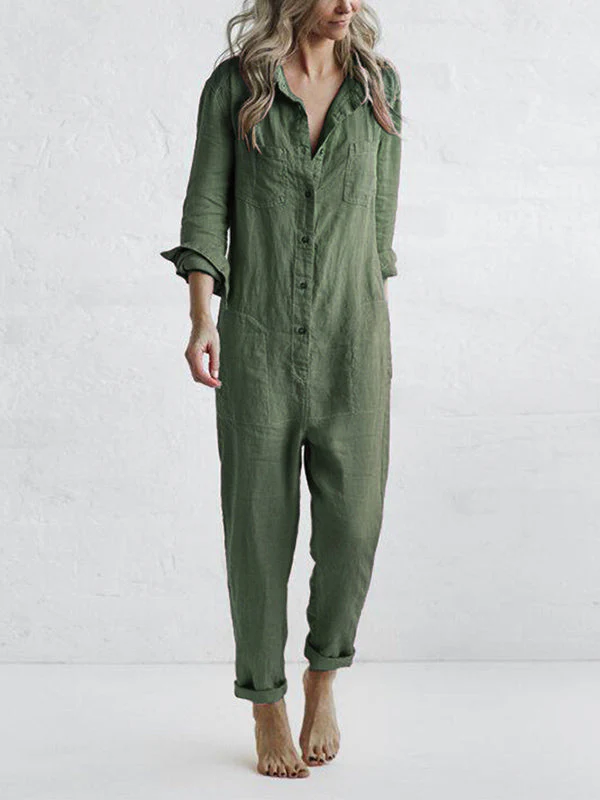 Heidi-Mode | Bequemer Jumpsuit mit Taillengürtel - Image 6