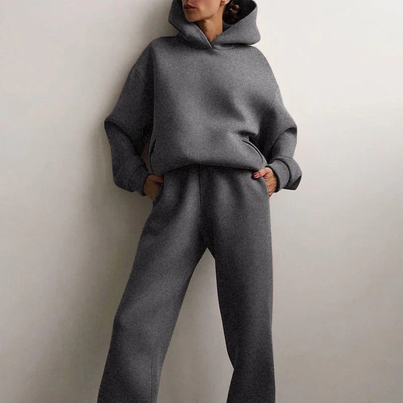 Heidi-Mode | Bequemer Kapuzen-Zweiteiler Im Oversize-Look - Image 8