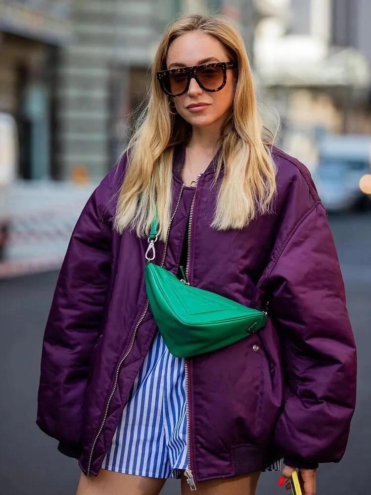 Heidi-Mode | Übergroße Bomberjacke für Damen - Image 6