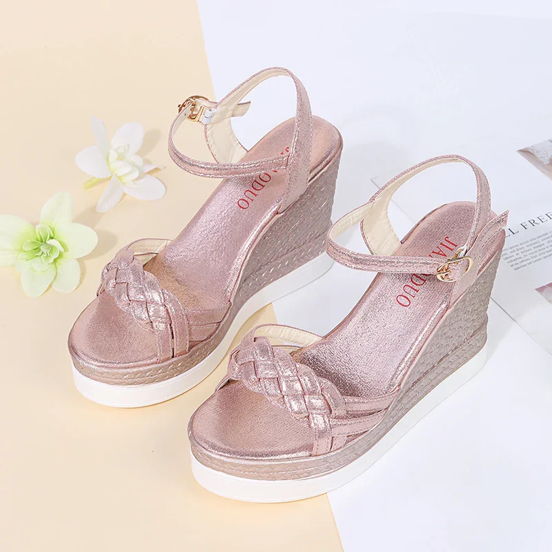 Heidi-Mode | Better Off That Way Wedges Sandalen - Image 12