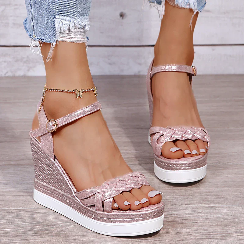 Heidi-Mode | Better Off That Way Wedges Sandalen - Image 16