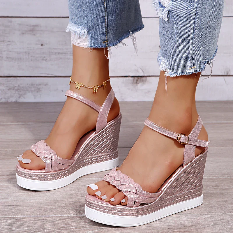 Heidi-Mode | Better Off That Way Wedges Sandalen - Image 8