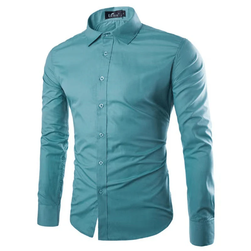 Heidi-Mode | Bügelfreies Hemd Herren Bluse - Image 8