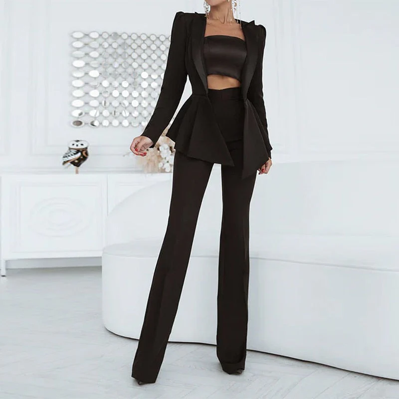 Heidi-Mode | Blazer Satz Weiß und Schwarz - Image 6