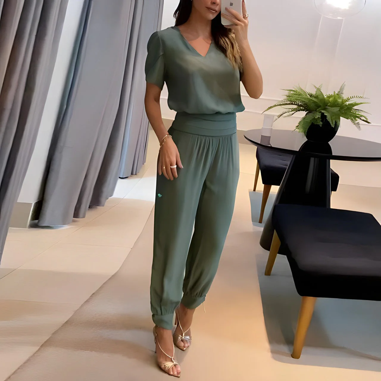 Heidi-Mode | Blouse En Broek - Stijlvolle Elegantie En Comfort - Image 3
