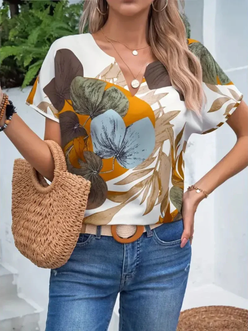 Heidi-Mode | Florale Knopf-Bluse - Image 10
