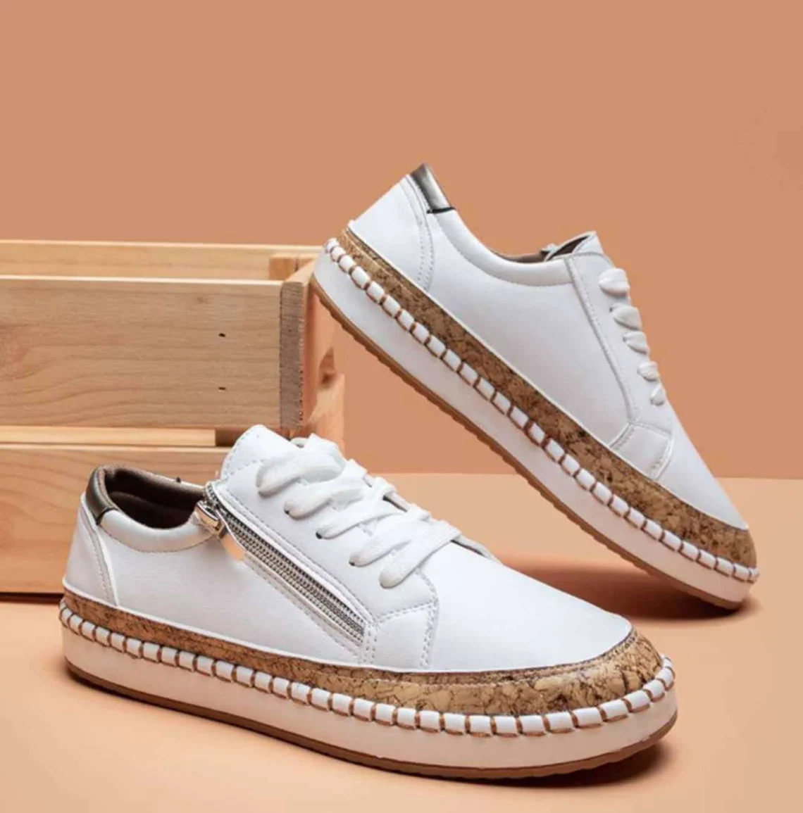 Heidi-Mode | Blumendruck Schuhe mit Ergonomischem Fußbett - Image 8