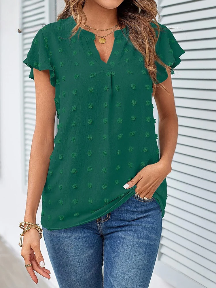Heidi-Mode | Bluse mit Patchwork und Rüschen - Image 4