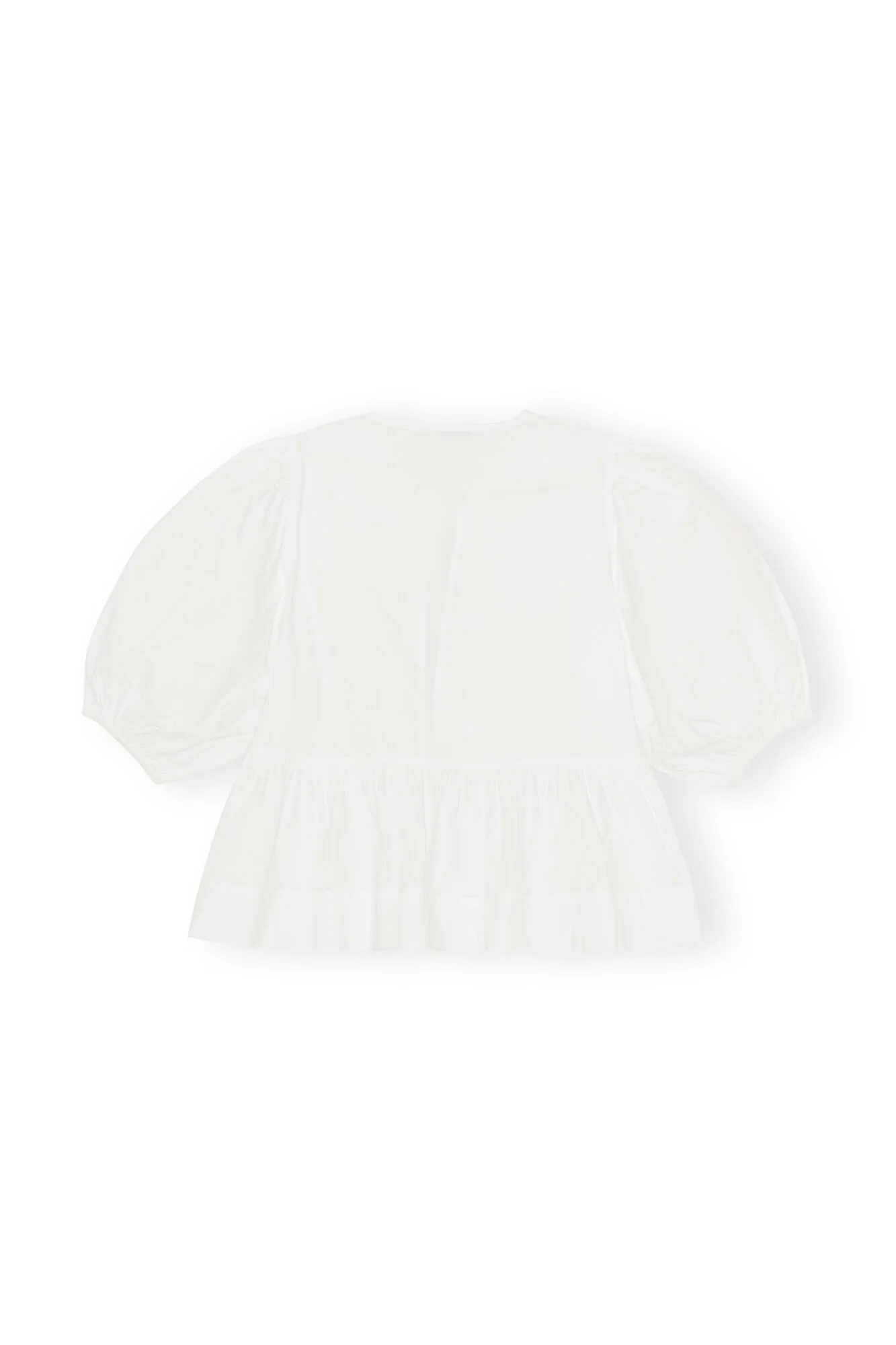 Heidi-Mode | Bluse mit Puffärmeln und Schleifendetail für Damen - Image 7