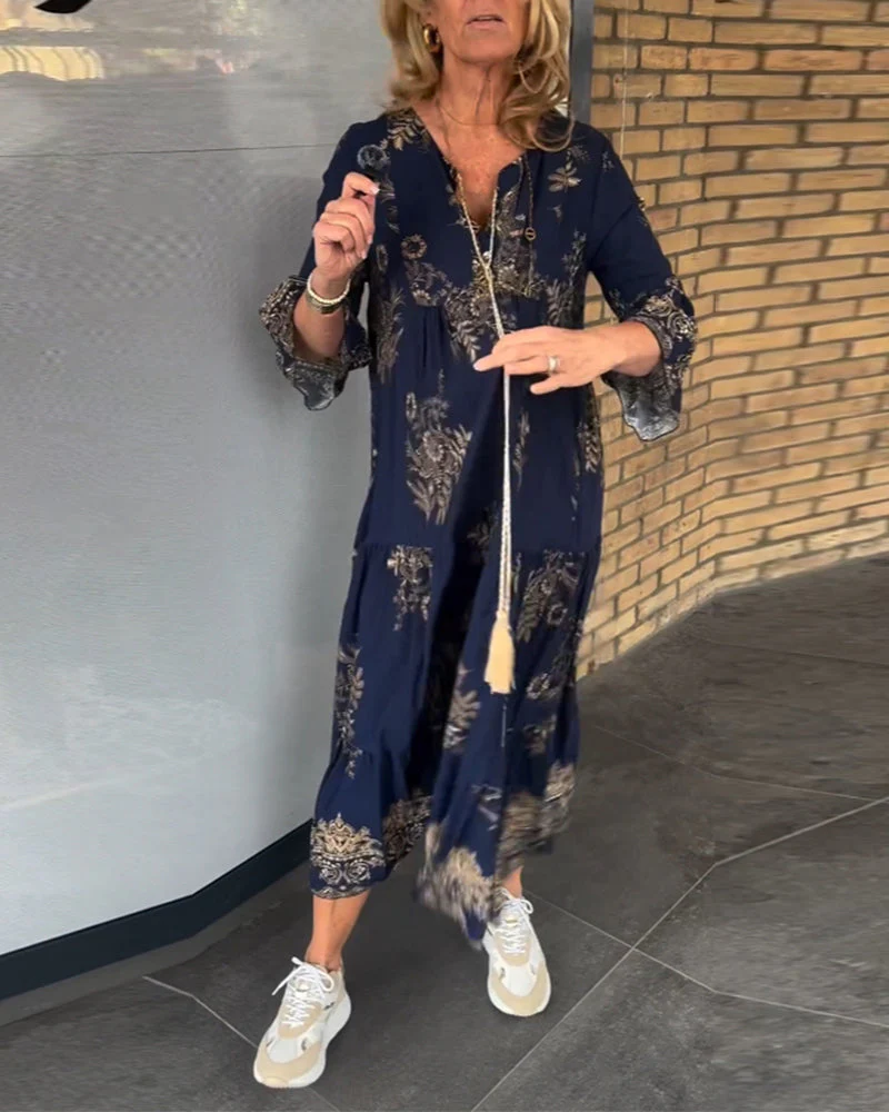 Heidi-Mode | Bohemian Chic In Einem Atemberaubenden Maxi Kleid - Image 2