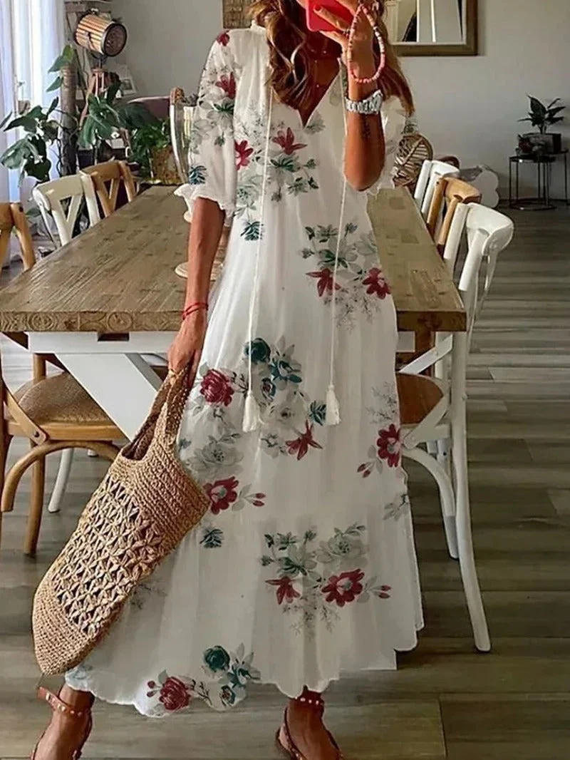 Heidi-Mode | Bohemian Maxi Kleid