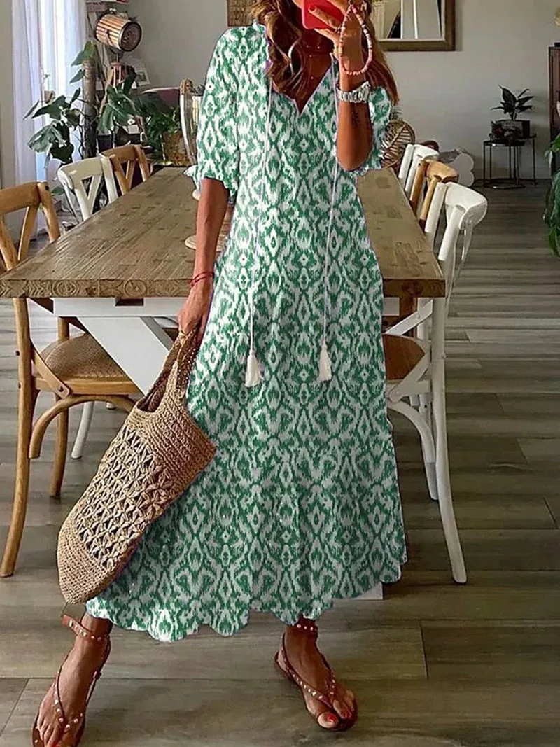 Heidi-Mode | Bohemian Maxi Kleid - Image 2