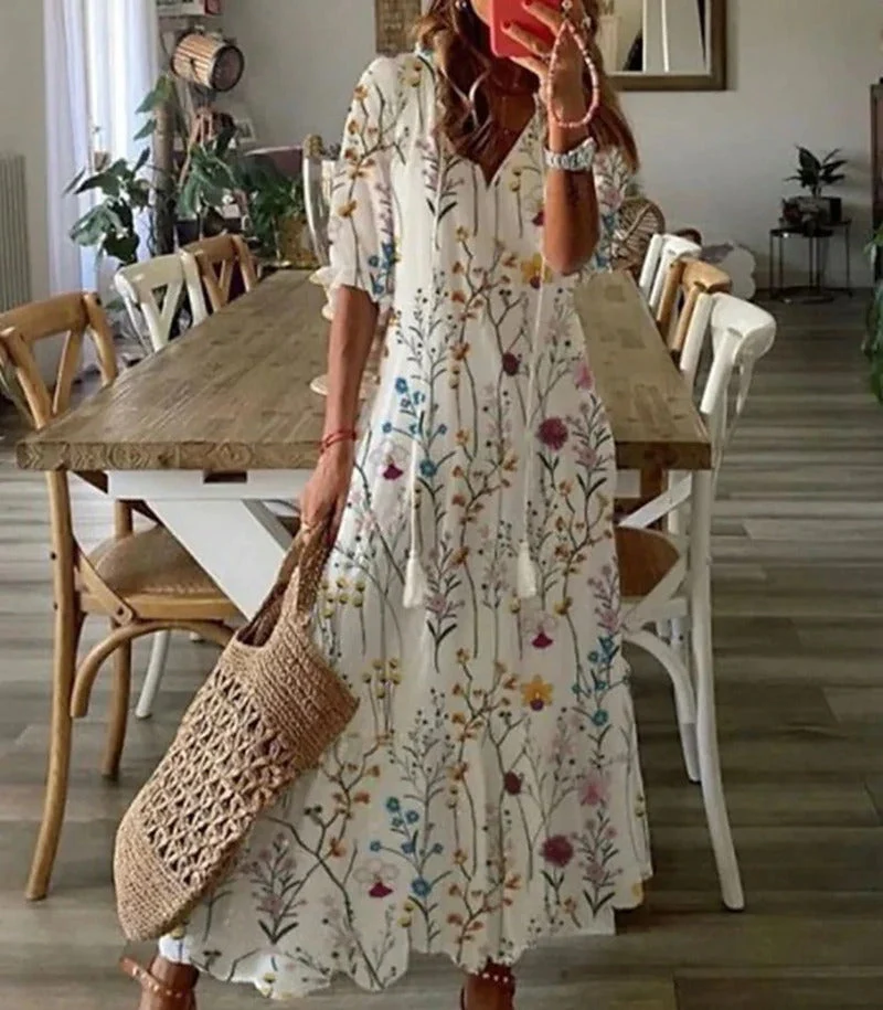Heidi-Mode | Bohemian Maxi Kleid - Image 5