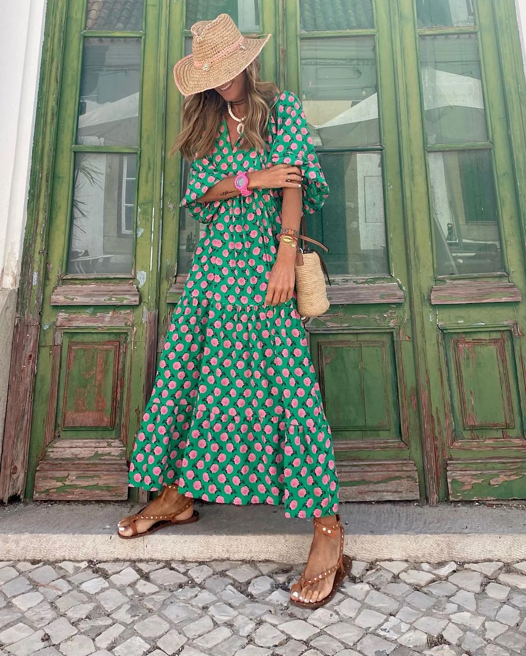 Heidi-Mode | Boho Maxikleid