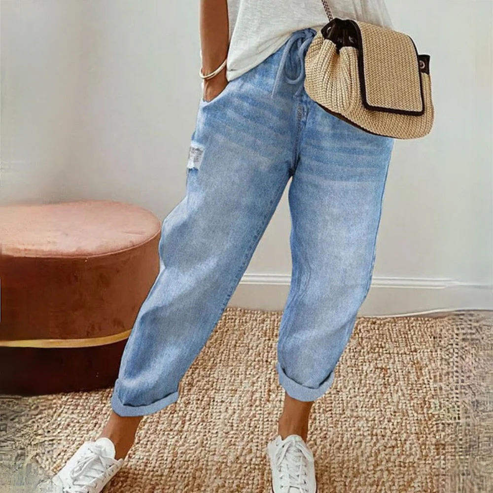 Heidi-Mode | Boho Sommerhose Aus Baumwoll
