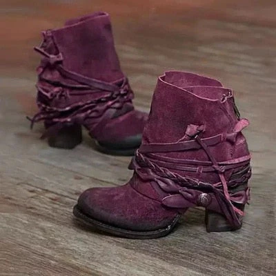 Heidi-Mode | Boho Wickelstiefel - Image 4