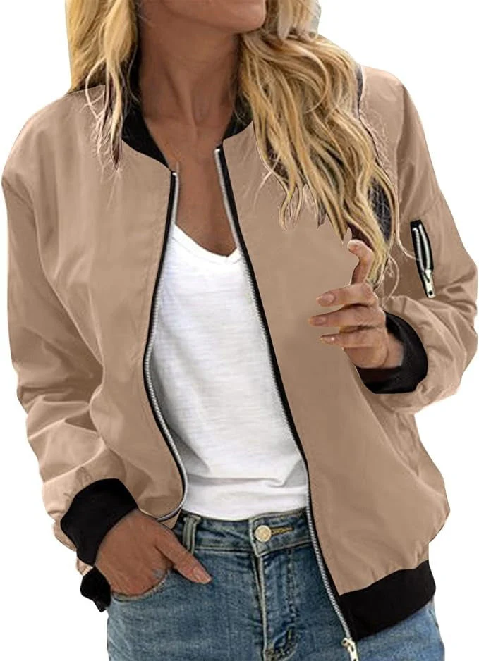 Heidi-Mode | Bomberjacke mit Blumenmuster für Damen - Image 3