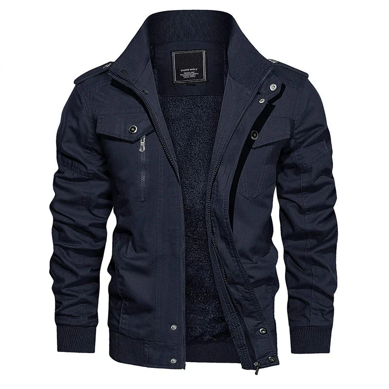 Heidi-Mode | Moderner und Trendiger Bomber mit Weichem Futter für Männer Perfekt für Den Alltag - Image 4