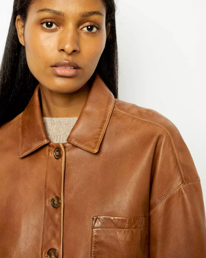 Heidi-Mode | Boxy Lederjacke - Image 2