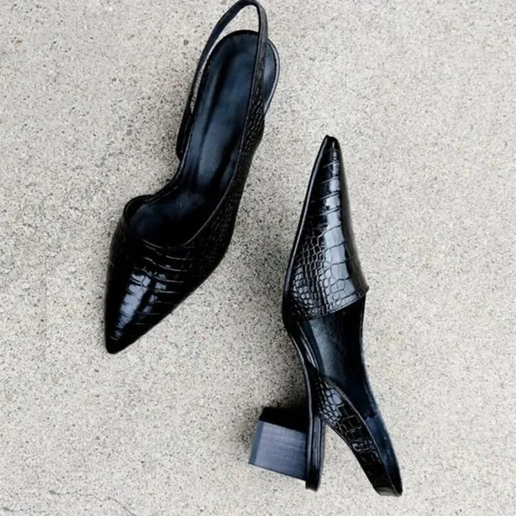 Heidi-Mode | Braune Pumps Zarrah - Image 3