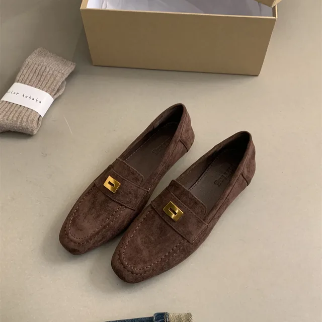 Heidi-Mode | Britische Schuhe Aus Leichtem Wildleder - Image 4