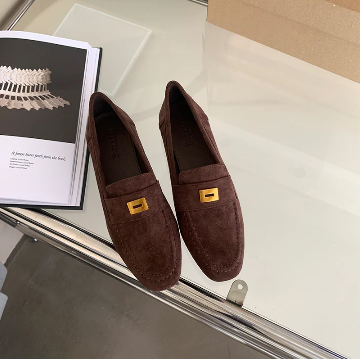 Heidi-Mode | Britische Schuhe Aus Leichtem Wildleder - Image 7