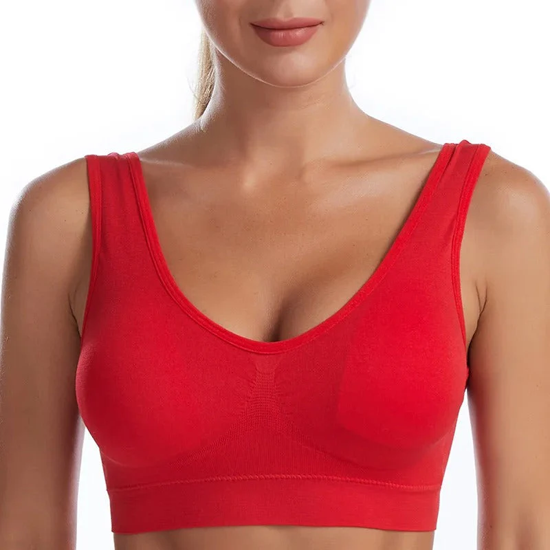 Heidi-Mode | Bügelloser Plus-Size-Bh mit Polstern für Frauen - Image 9