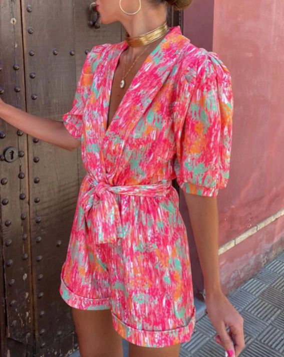 Heidi-Mode | Farbiger Sommer-Overall - Image 2