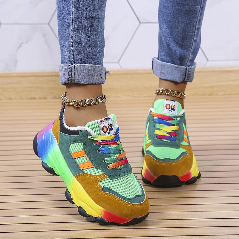Heidi-Mode | Bunte Sneakers für Damen - Image 7