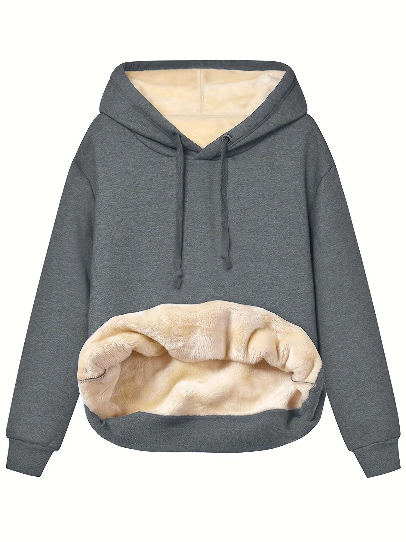 Heidi-Mode | Warme Winterkuscheligkeit mit Fleece Hoodie - Image 2
