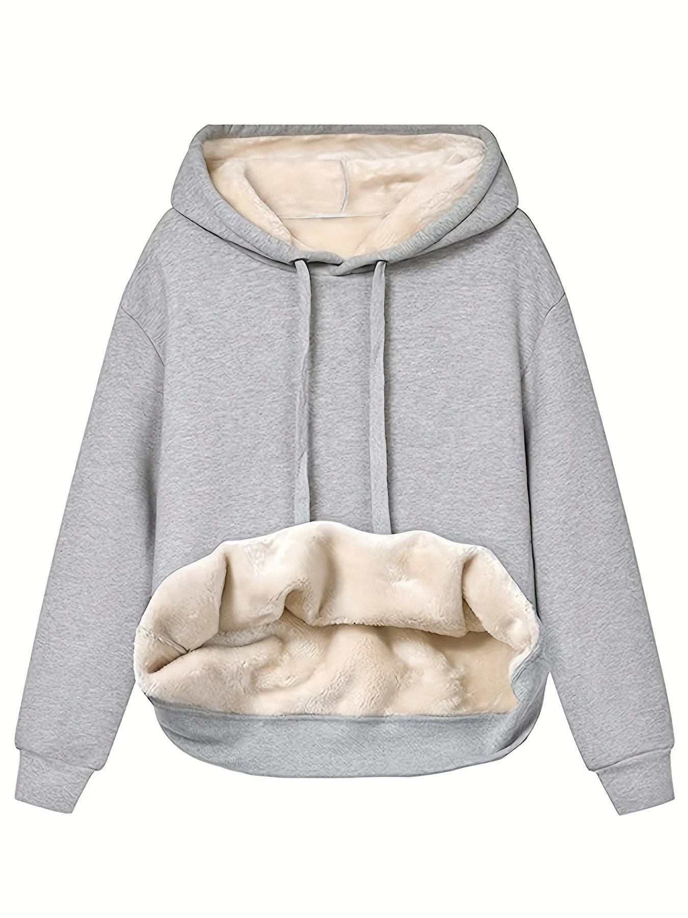 Heidi-Mode | Warme Winterkuscheligkeit mit Fleece Hoodie - Image 3