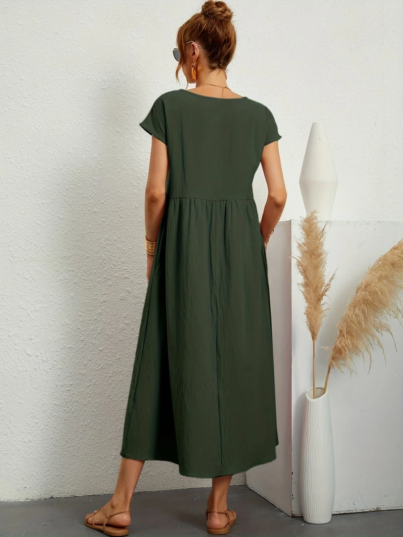 Heidi-Mode | Kleid mit Rundhalsausschnitt - Image 11