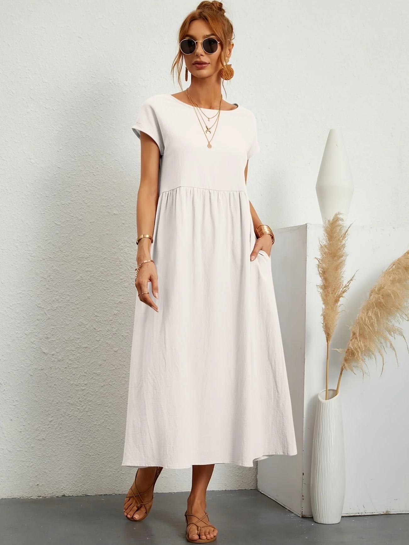 Heidi-Mode | Kleid mit Rundhalsausschnitt - Image 21