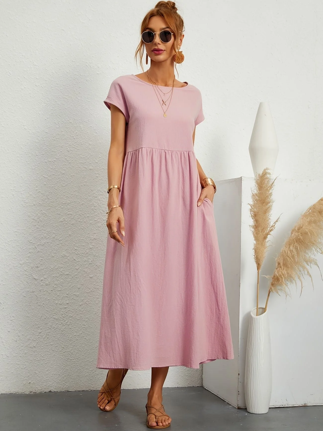 Heidi-Mode | Kleid mit Rundhalsausschnitt - Image 29