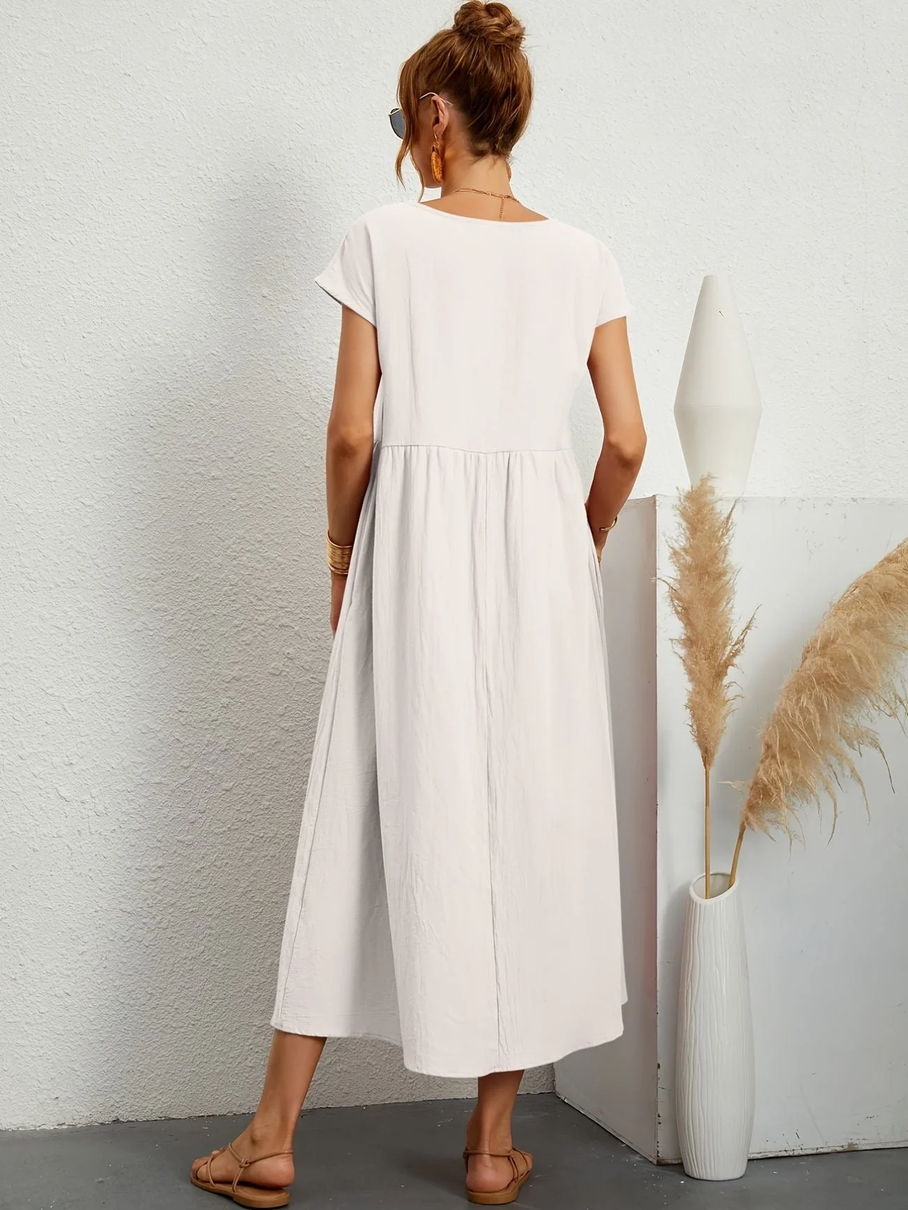 Heidi-Mode | Kleid mit Rundhalsausschnitt - Image 4