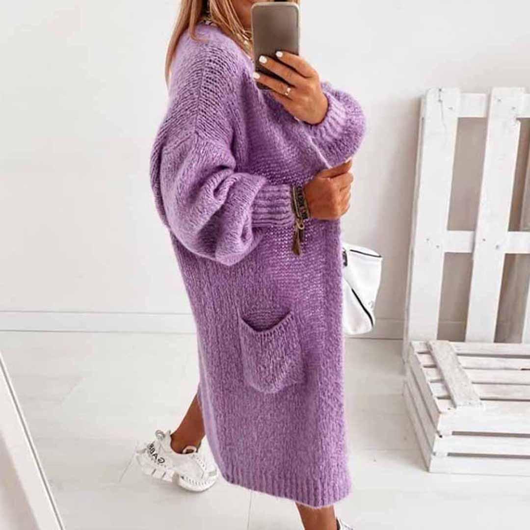 Heidi-Mode | Cardigan Comfy Lange Damen Cardigan - Image 7