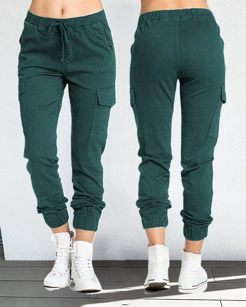 Heidi-Mode | Cargo-Hosen mit Gummibund In Der Taille - Image 12