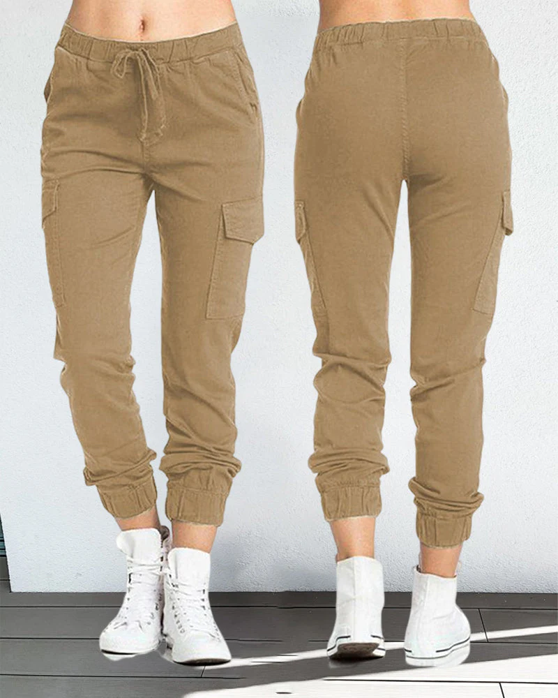 Heidi-Mode | Cargo-Hosen mit Gummibund In Der Taille - Image 15