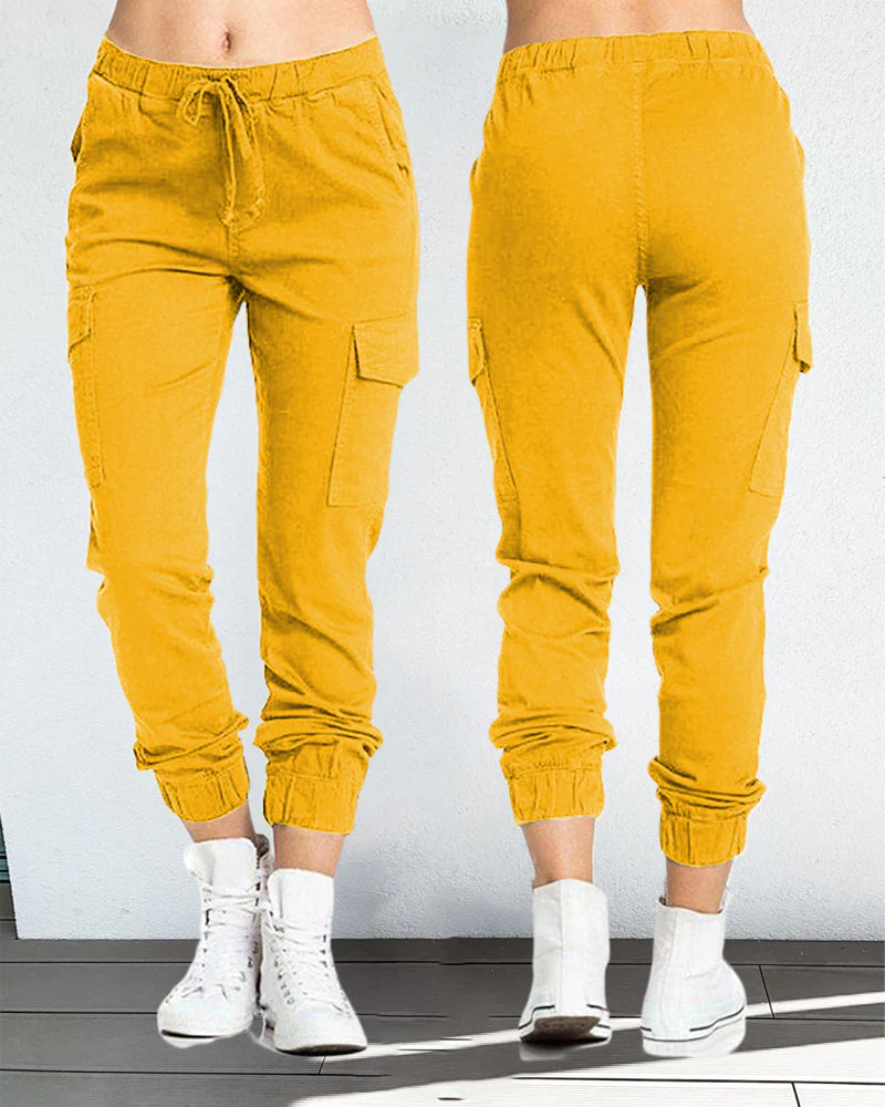 Heidi-Mode | Cargo-Hosen mit Gummibund In Der Taille - Image 7