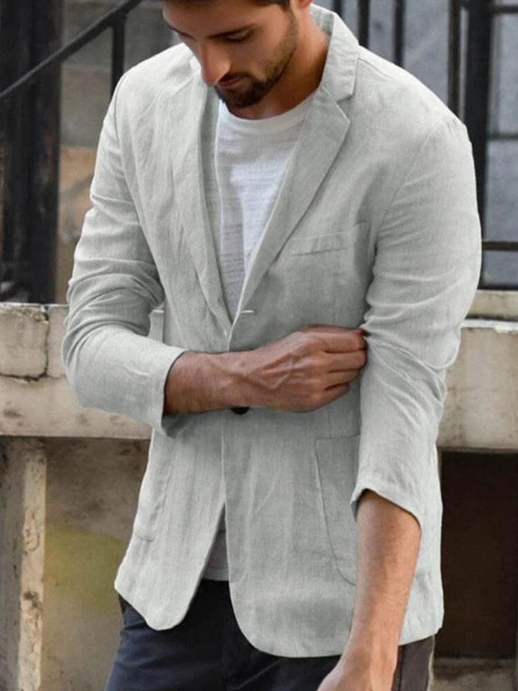 Heidi-Mode | Casual Blazer Aus Weicher Baumwolle - Image 4