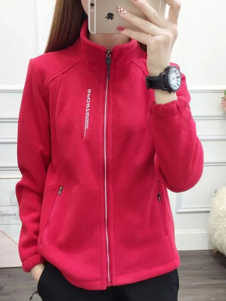Heidi-Mode | Casual Fleecejacken für Damen - Image 5
