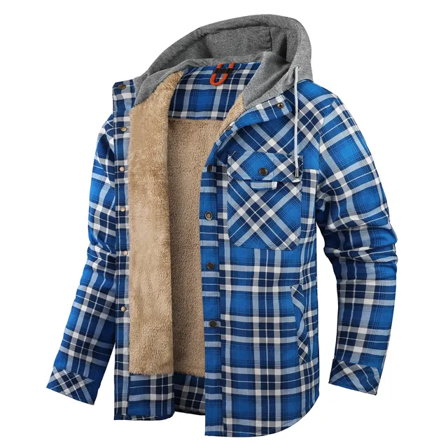 Heidi-Mode | Lässige Herbst Karierte Hemd Jacke für Unisex - Image 10