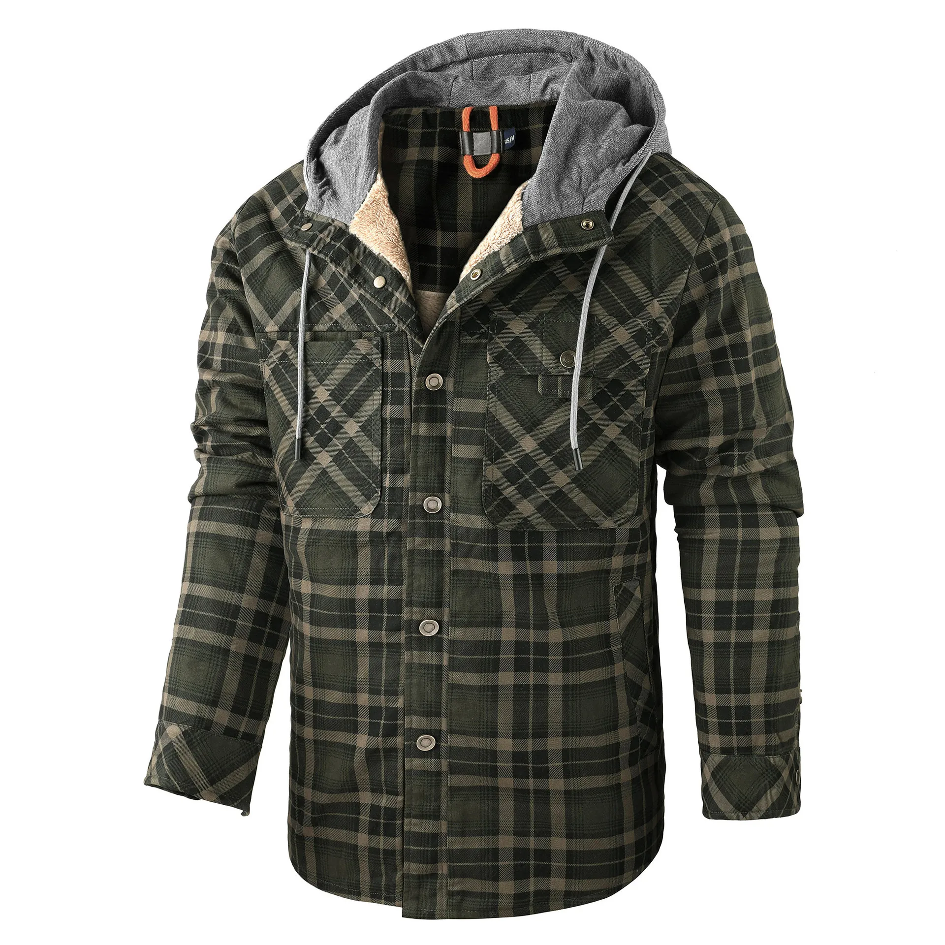 Heidi-Mode | Lässige Herbst Karierte Hemd Jacke für Unisex - Image 3