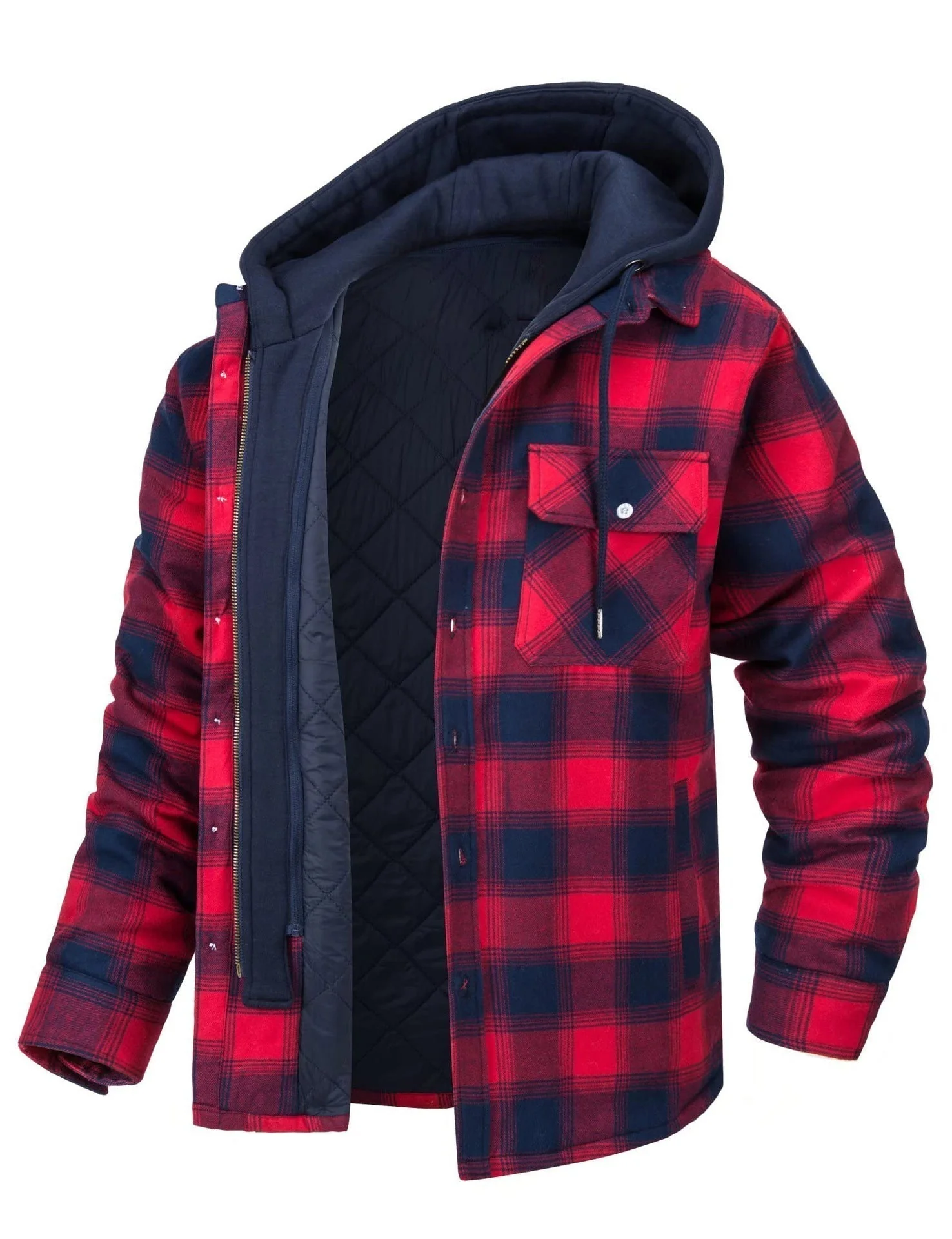 Heidi-Mode | Lässige Herbst Karierte Hemd Jacke für Unisex - Image 5