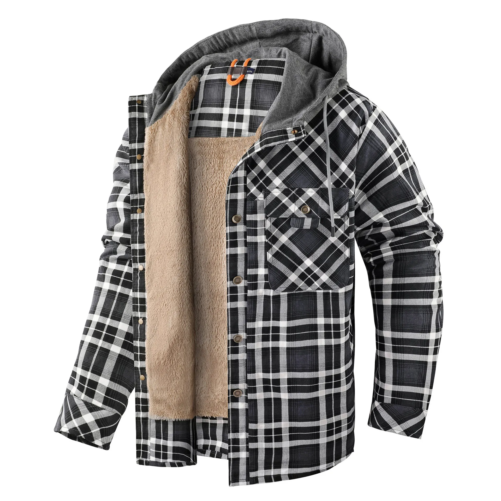 Heidi-Mode | Lässige Herbst Karierte Hemd Jacke für Unisex - Image 6