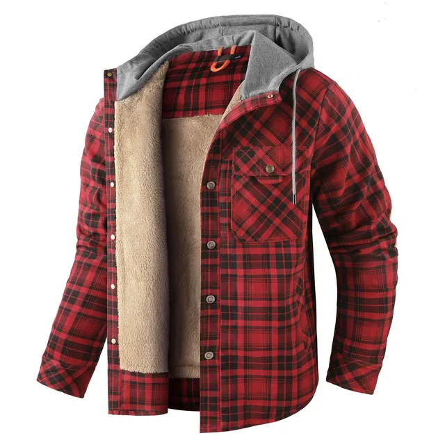 Heidi-Mode | Lässige Herbst Karierte Hemd Jacke für Unisex - Image 9