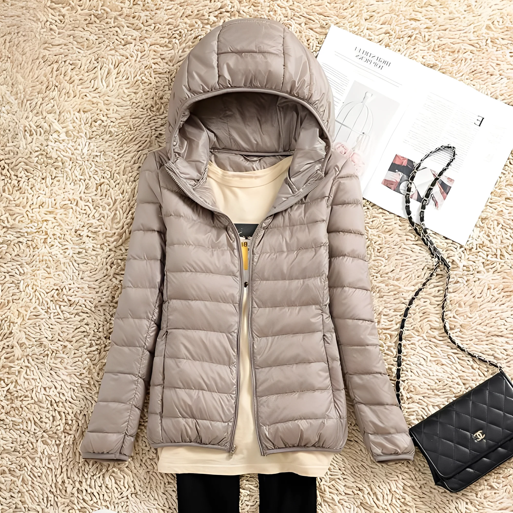 Heidi-Mode | Lässige Slim Down-Jacke für Frauen - Image 4