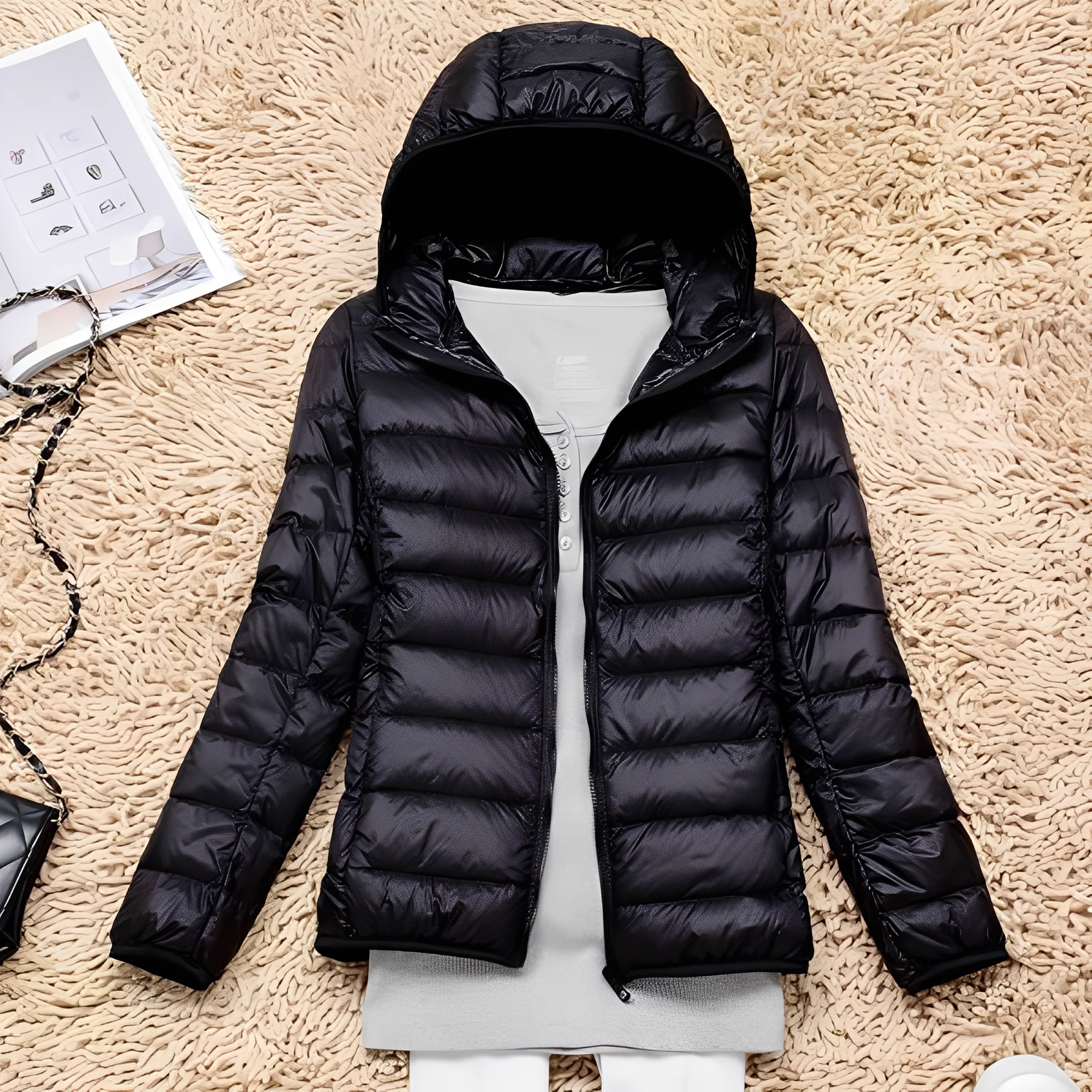 Heidi-Mode | Lässige Slim Down-Jacke für Frauen - Image 8