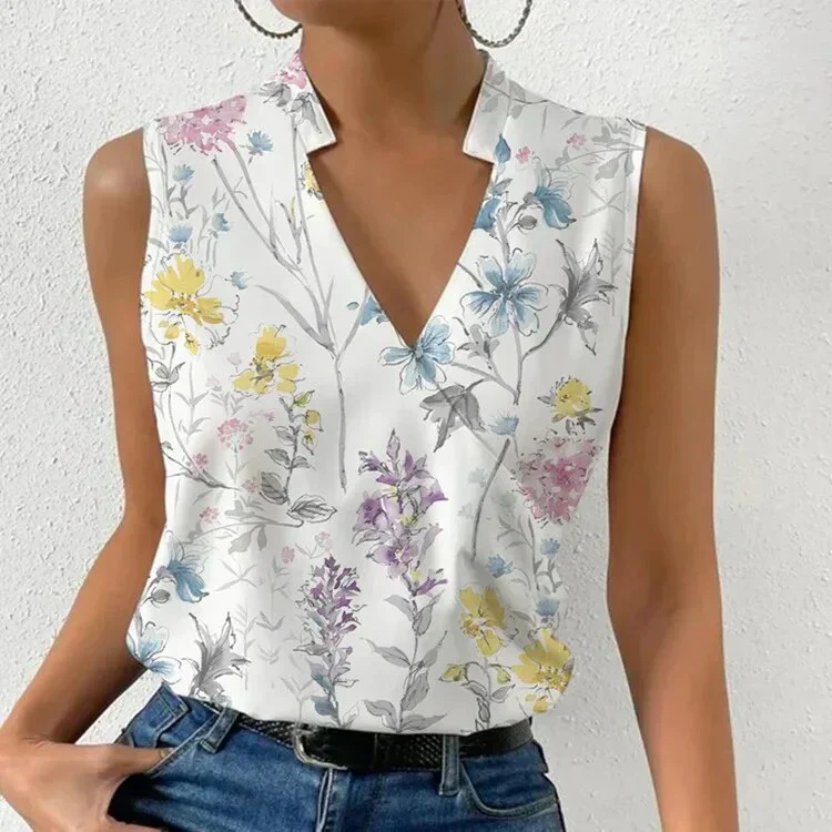 Heidi-Mode | Schicke Ärmellose Bluse für Frauen - Image 3